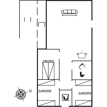 Apelone - 300m From The Sea By Interhome * Vester Somarken